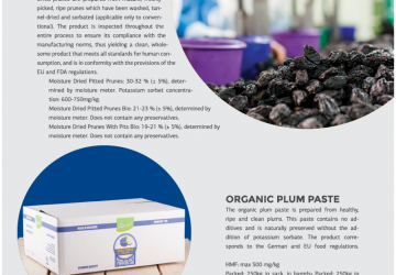 Dried Plums in Packaging Image